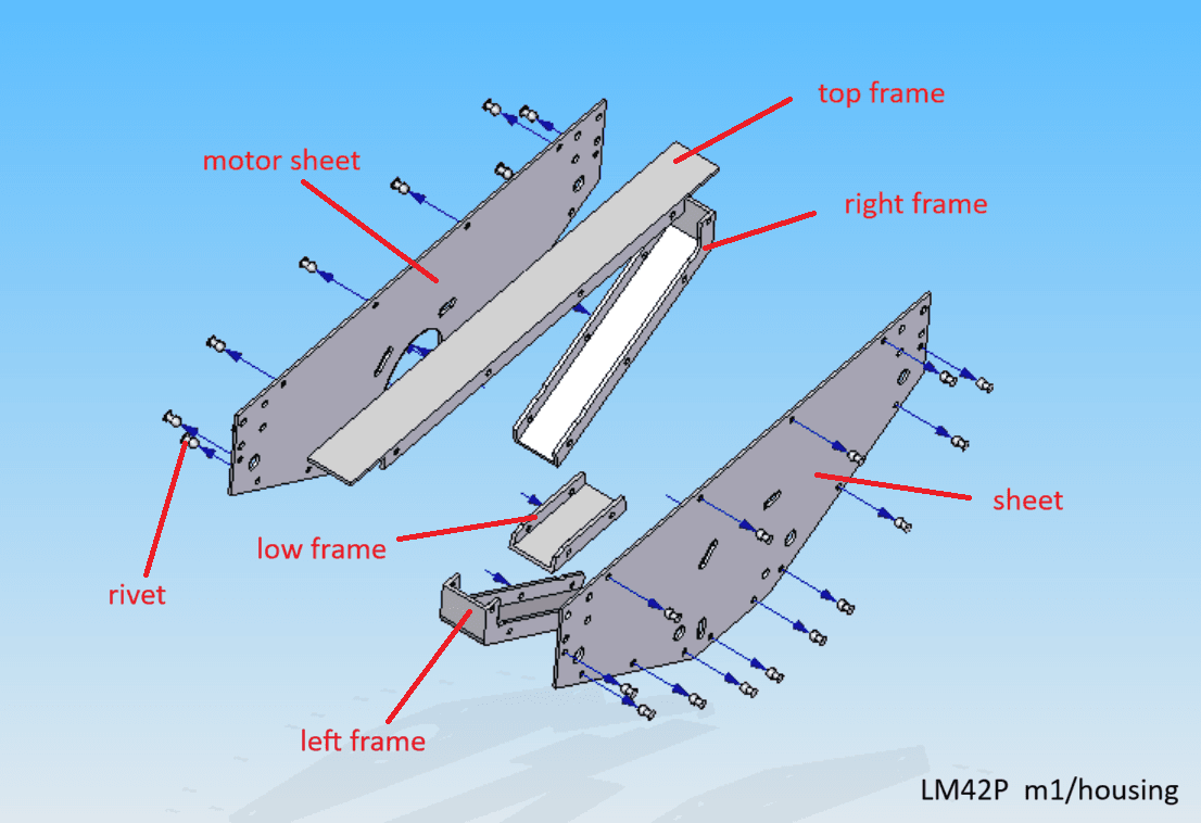 Housing Module exploded view